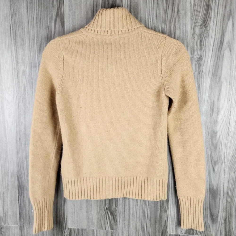 Vintage‎ Ralph Lauren Angora Cashmere Soft Turtleneck Sweater Size P/P